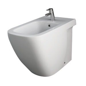 Bidet in ceramica con installazione filo muro - serie caroline