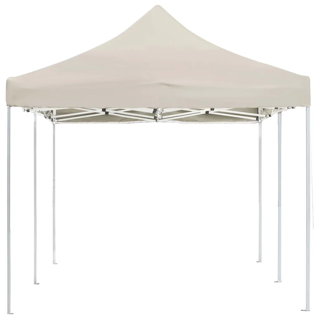 Gazebo Professionale Pieghevole in Alluminio 6x3 m Crema 45501