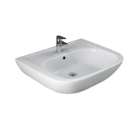 Lavabo da 55 cm in ceramica - serie caroline
