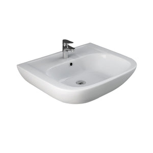 Lavabo da 55 cm in ceramica - serie caroline
