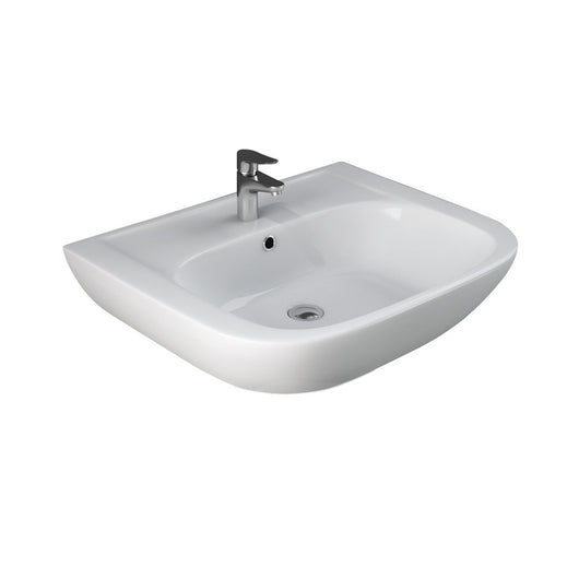 Lavabo da 55 cm in ceramica - serie caroline