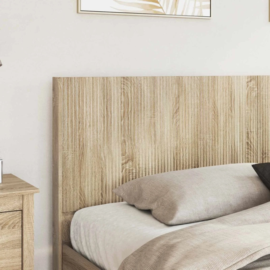 Struttura del letto con stoccaggio e testata Rovere Sonoma 3413919