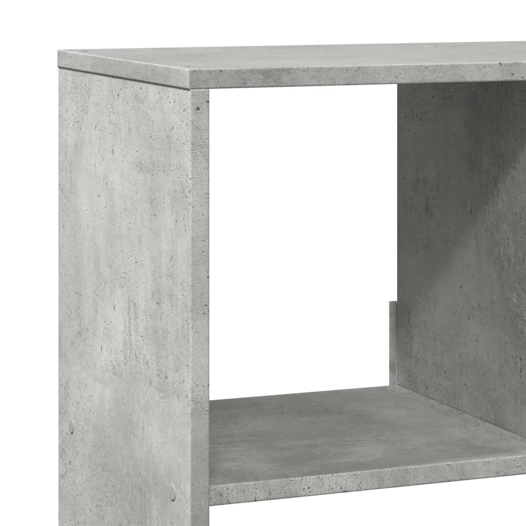 vidaXL Divisorio Stanza Grigio Cemento 100x33x125,5 cm in Truciolato