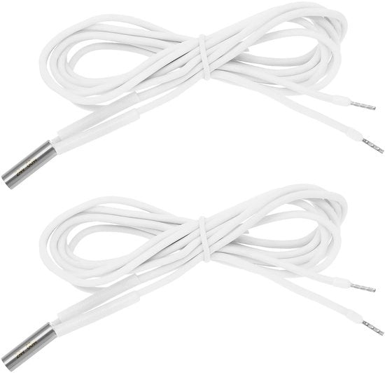 Alimentatore di Calore ad Alta Temperatura - 24V 60W - Bianco - Stantuffo di Riscaldamento - Compatibile con Stampante 3D - 2 pezzi