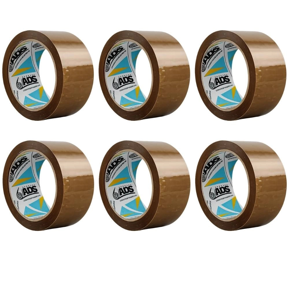Nastro adesivo avana silenzioso 50 mm x 66 m per imballaggio professionale *** numero pezzi 6, confezione 1