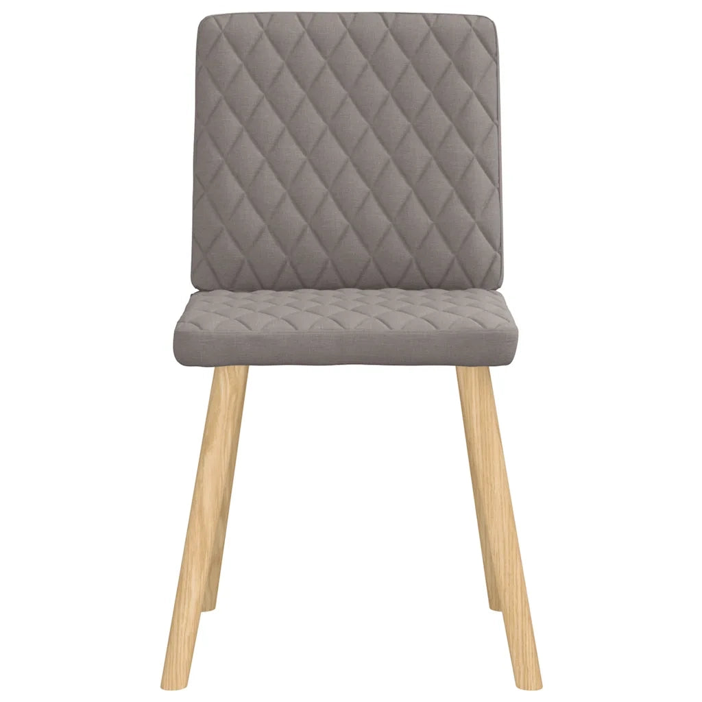 Sedie da Pranzo 6 pz Grigio Talpa in Tessuto 3315497