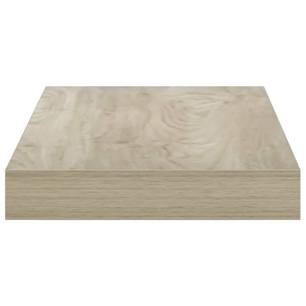 Scaffale a Parete Rovere 40x23x3,8 cm in MDF 323868
