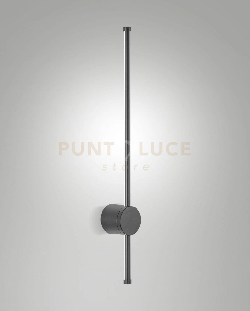 CLIP APPLIQUE LED 12W 3000K 1650LM  GRIGIO SCURO DA ESTERNO IP54