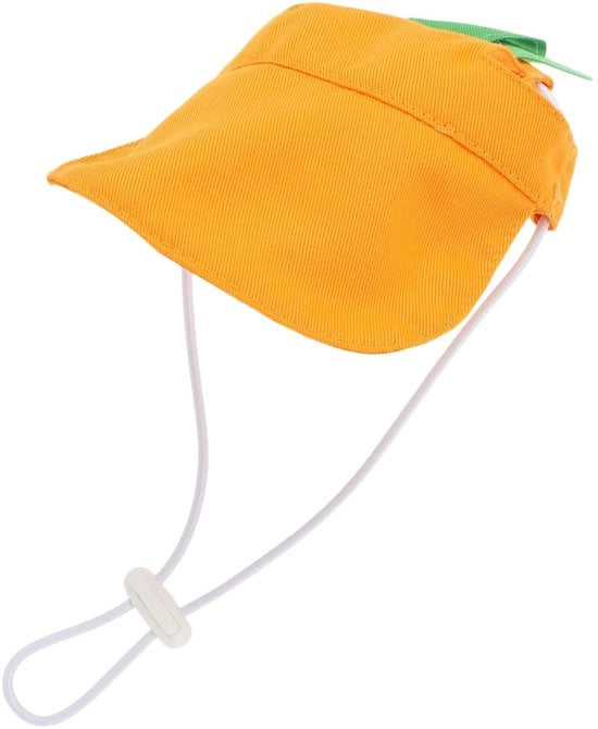 Cappello per cani da esterno - visiera regolabile - protezione solare - accessorio outdoor - adatto per cani piccoli - materiale di alta qualità polyester - cappello per cani