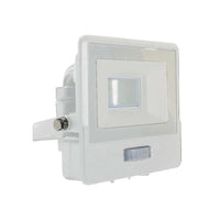 Floodight PIR LED LED da 10 W Samsung Chip White Body 6500K