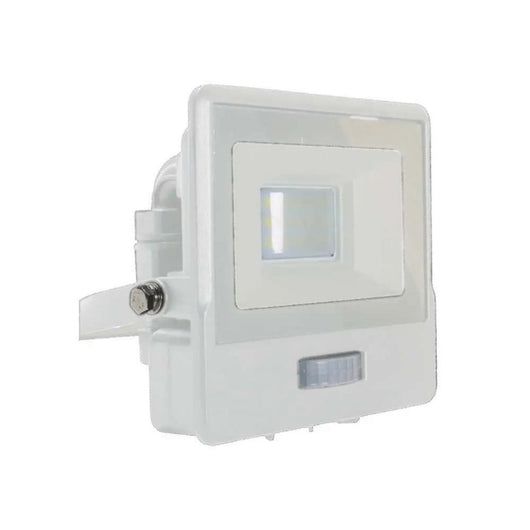 Floodight PIR LED LED da 10 W Samsung Chip White Body 6500K