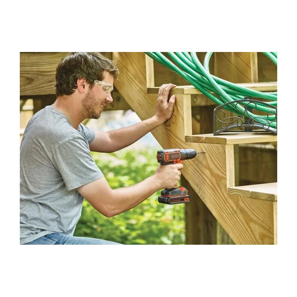 BLACK+DECKER Trapano avvitatore 18V CDC18BAFC-QW