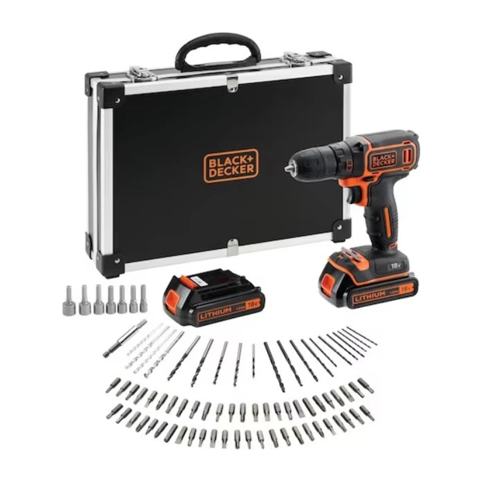 BLACK+DECKER Trapano avvitatore 18V CDC18BAFC-QW