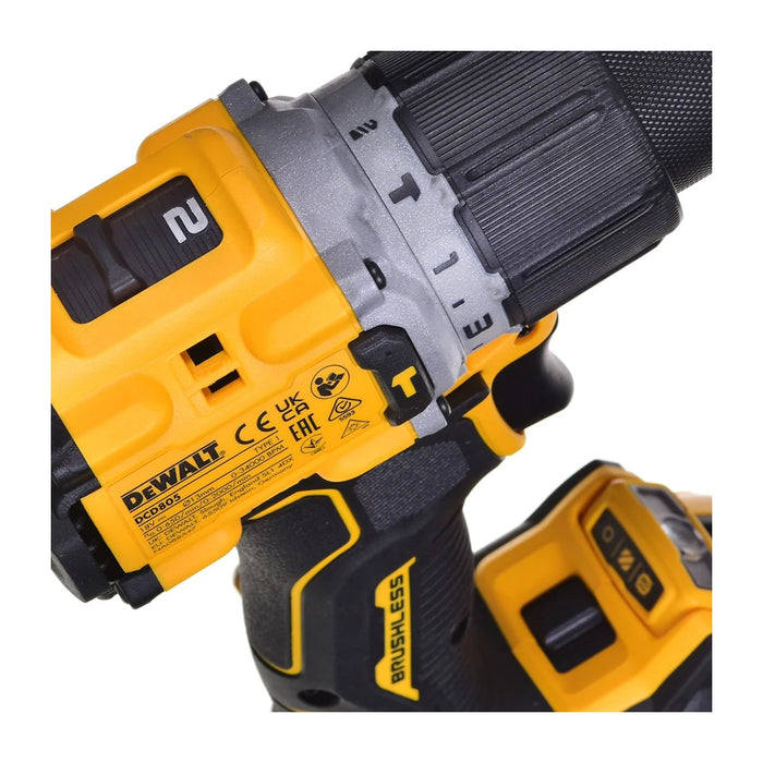 AVVITATORE/TRAPANO DEWALT DCD805P2T 18V 2X5,0AH BL TSTAK