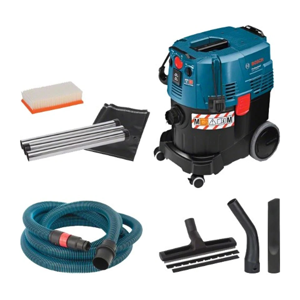 Bosch GAS 35 M AFC Professionale Nero, Blu 35 L 1380 W