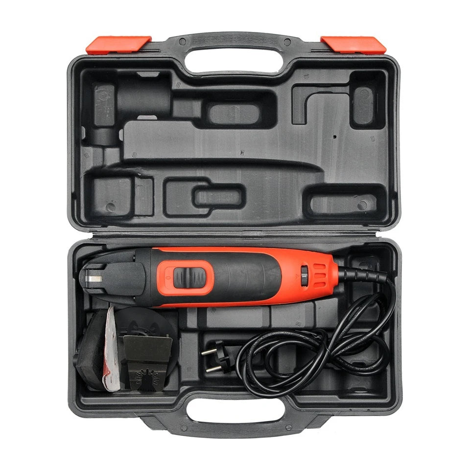 Yato YT-82220 utensile multifunzione oscillante nero, rosso 300 W 22000 OPM