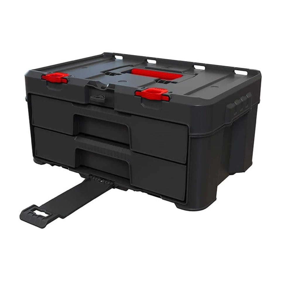 Cassetta degli attrezzi KETER Stack'N'Roll (17210832/253384) 2 cassetti nero