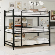 letto a castello in ferro nero 92 x 192 cm