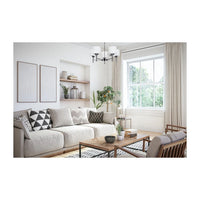 Lampadario a sospensione Activejet Classic MIRA cromato a triplo 3xE27 per soggiorno