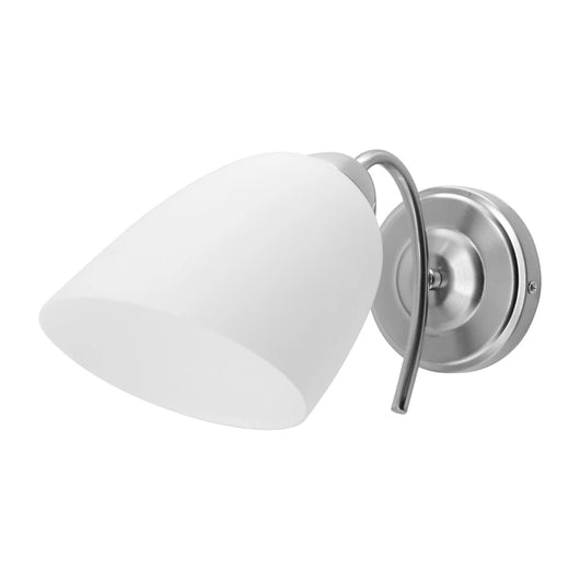 Lampada da parete classica singola Activejet NIKITA in nichel E27 per il soggiorno