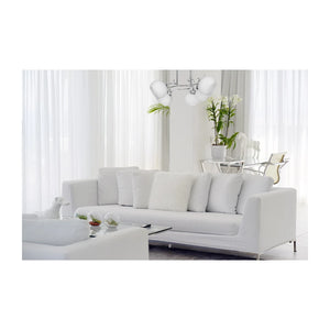 Lampadario a sospensione classico Activejet IRMA nickel 5xE27 per soggiorno