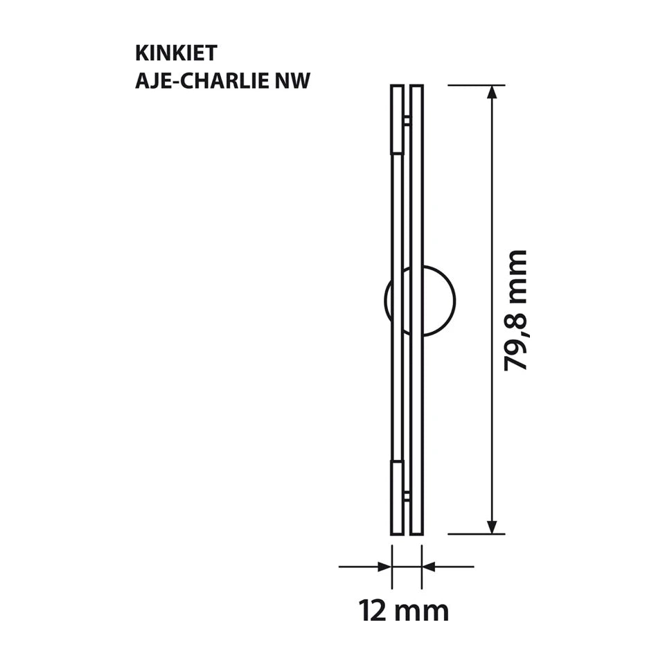 Lampada da parete a LED Activejet AJE-CHARLIE NW