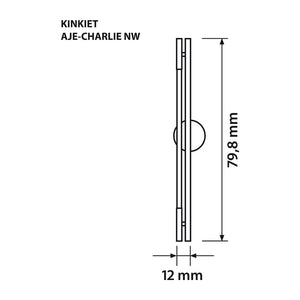 Lampada da parete a LED Activejet AJE-CHARLIE NW