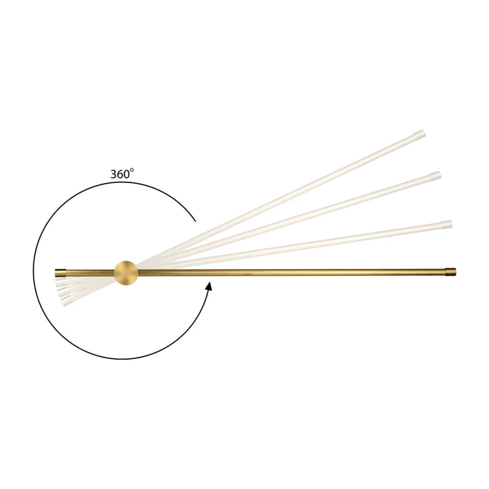 Lampada da parete a LED Activejet AJE-HILTON Patina WW