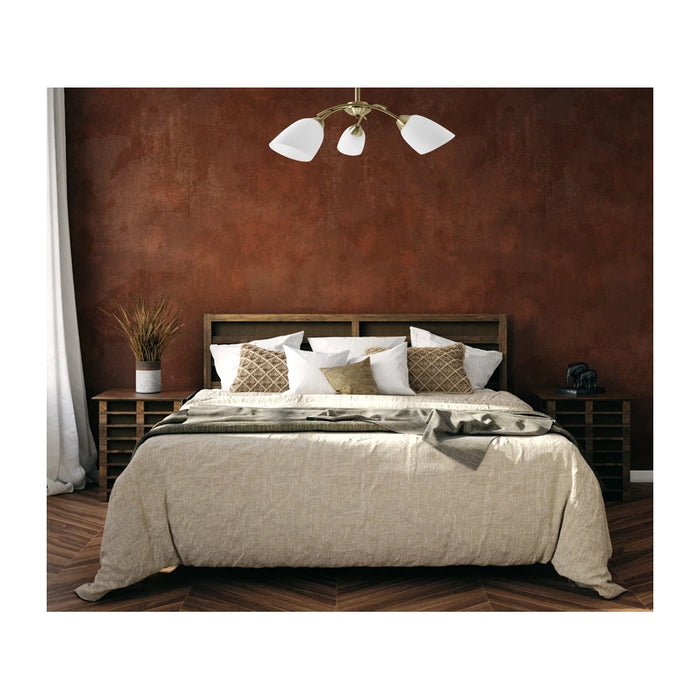 Lampadario a sospensione Activejet Classic NIKITA Patina a tre luci 3xE27 per soggiorno