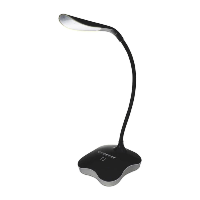 Lampada da scrivania a LED nera Esperanza ELD105K