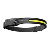 Esperanza EOT067 torcia nera, torcia frontale a LED