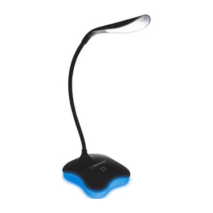 Lampada da scrivania a LED nera Esperanza ELD105K