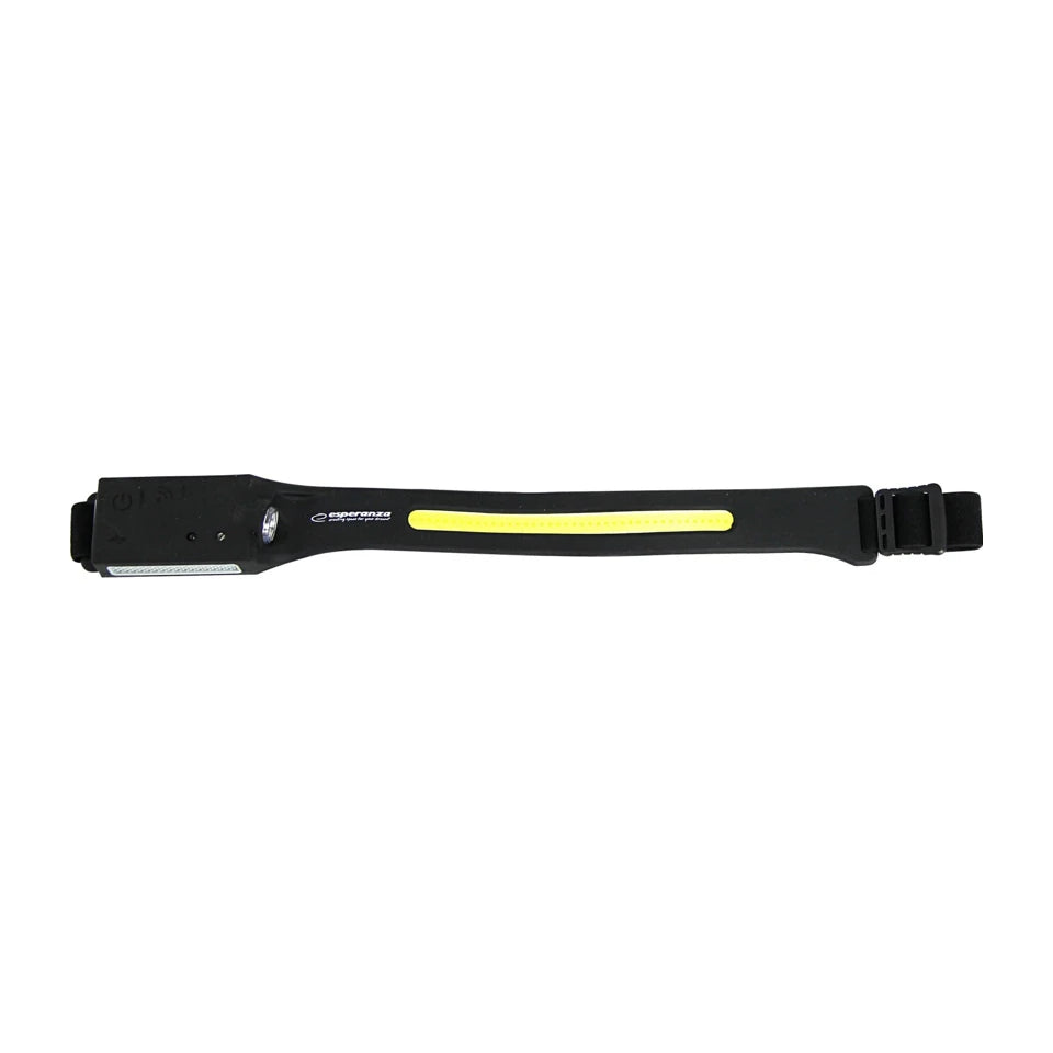 Esperanza EOT067 torcia nera, torcia frontale a LED