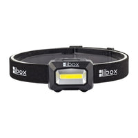 Torcia frontale Libox LB0107 nera a LED