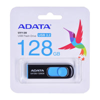 ADATA DashDrive UV128 128GB Chiavetta USB USB Tipo-A 3.2 Gen 1 (3.1 Gen 1) Nero, Blu