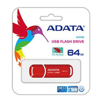 ADATA 64GB DashDrive UV150 Chiavetta USB USB Tipo-A 3.2 Gen 1 (3.1 Gen 1) Rosso