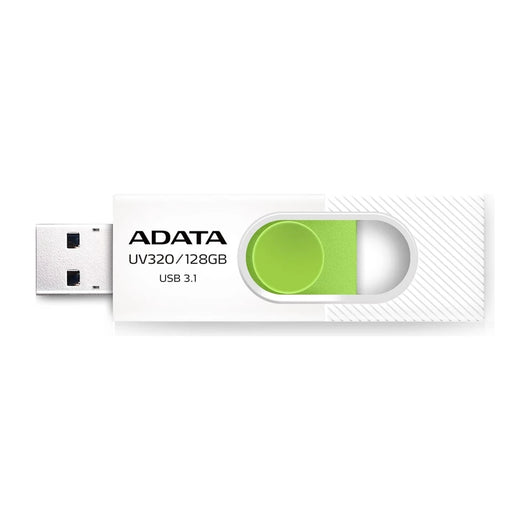 Chiavetta USB ADATA UV320 128 GB USB Tipo-A 3.2 Gen 1 (3.1 Gen 1) Verde, Bianco