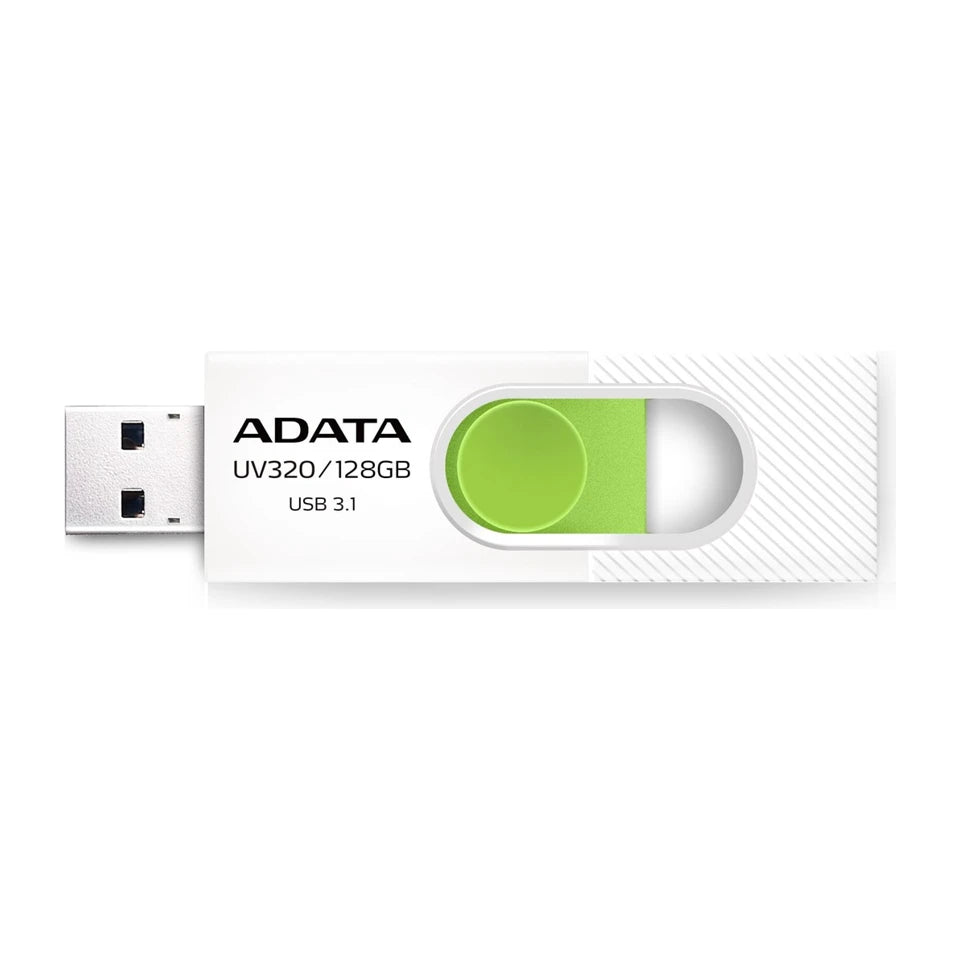 Chiavetta USB ADATA UV320 128 GB USB Tipo-A 3.2 Gen 1 (3.1 Gen 1) Verde, Bianco