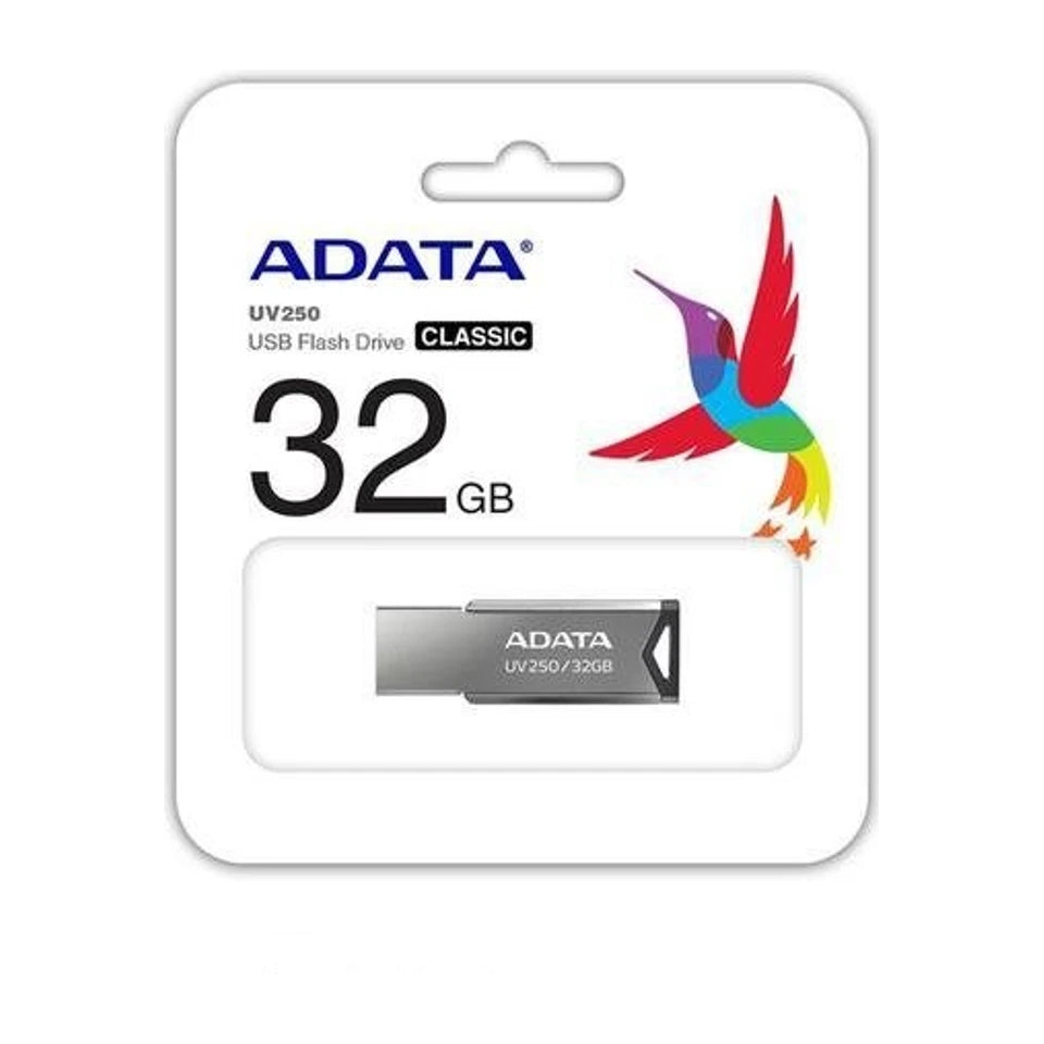 Chiavetta USB ADATA UV250 da 32 GB USB Tipo-A 2.0 Argento