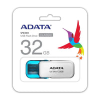 Chiavetta USB ADATA UV240 da 32 GB USB Tipo-A 2.0 Bianca