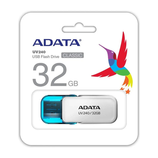Chiavetta USB ADATA UV240 da 32 GB USB Tipo-A 2.0 Bianca