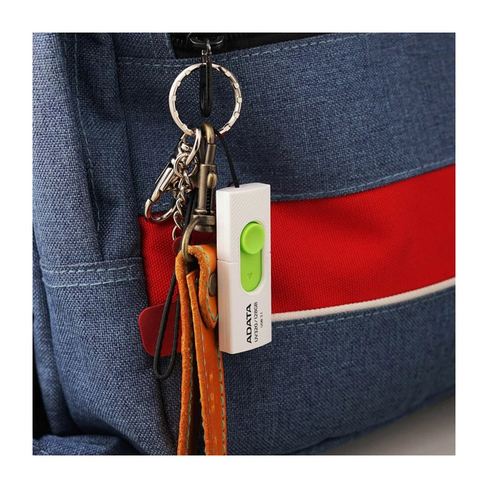 Chiavetta USB ADATA UV320 128 GB USB Tipo-A 3.2 Gen 1 (3.1 Gen 1) Verde, Bianco