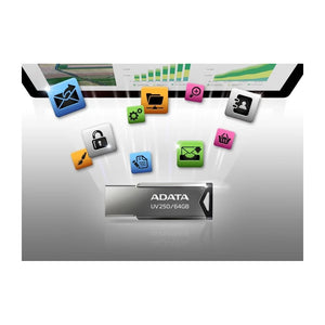 Chiavetta USB ADATA UV250 da 32 GB USB Tipo-A 2.0 Argento