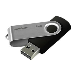 Chiavetta USB Goodram UTS2 da 8 GB USB Tipo-A 2.0 Nero, Argento