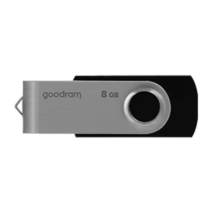 Chiavetta USB Goodram UTS2 da 8 GB USB Tipo-A 2.0 Nero, Argento
