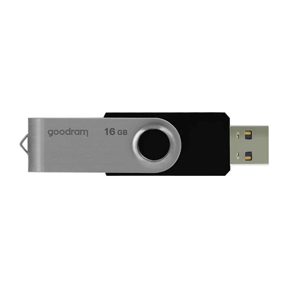 Chiavetta USB Goodram UTS2 da 16 GB USB Tipo-A 2.0 Nero, Argento