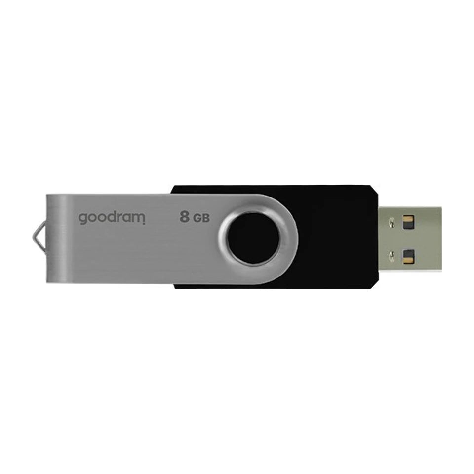Chiavetta USB Goodram UTS2 da 8 GB USB Tipo-A 2.0 Nero, Argento