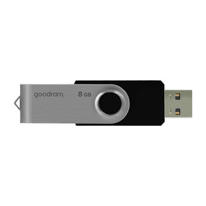 Chiavetta USB Goodram UTS2 da 8 GB USB Tipo-A 2.0 Nero, Argento