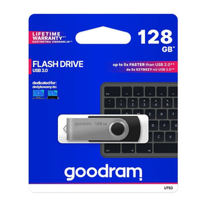 Chiavetta USB Goodram UTS3 da 128 GB 3.2 Gen 1 (3.1 Gen 1) nera