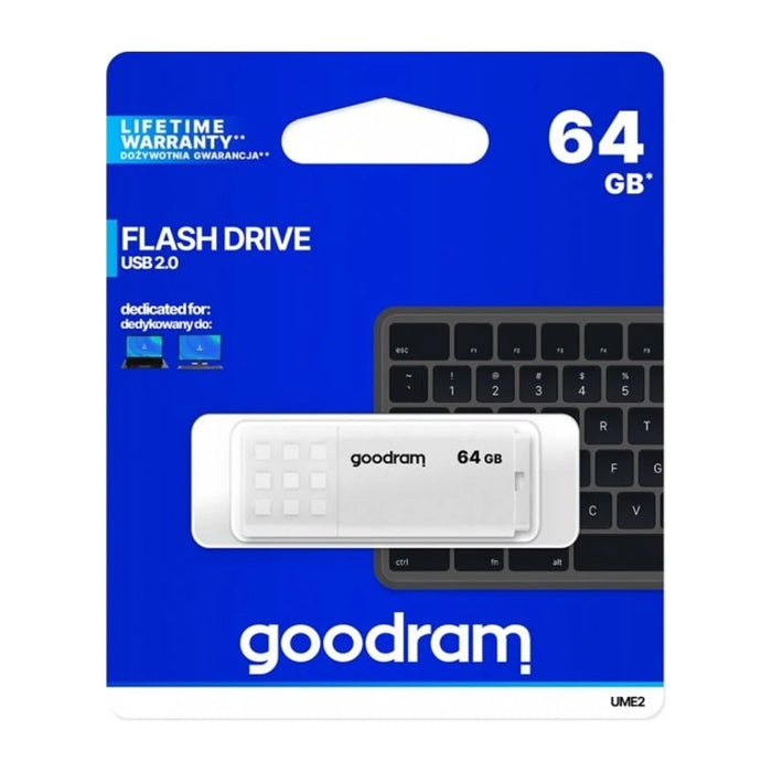 Chiavetta USB Goodram UME2 64 GB USB Tipo-A 2.0 Bianca